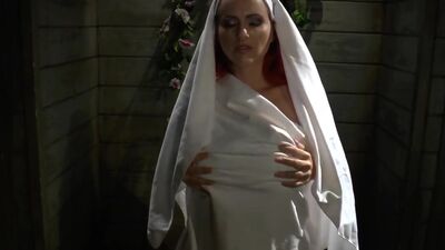 DEVILS FILM - Femdom smothers subsissive with her pussy