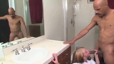 This teen cutie Carollina West loves to have fun with ebony fellows