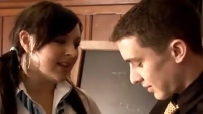 Cute angel receives anal drilled