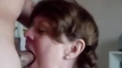 Mature Deepthroat Standing Braided Pigtails