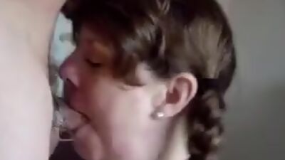 Mature Deepthroat Standing Braided Pigtails