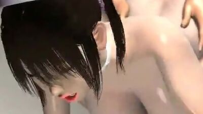 3D anime nurse gets nailed deep