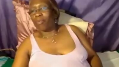 Black Granny on Skype