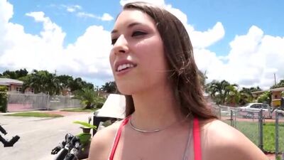 Pretty amateur fucked after a crash