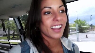 Anal loving nympho found on BangBus