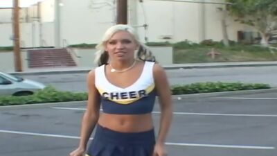 Naughty Cheerleader Kacey Jordan Banged part 1