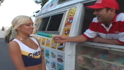 Naughty Cheerleader Kacey Jordan Banged part 1