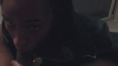 Black GF Stephine nasty Deepthroating