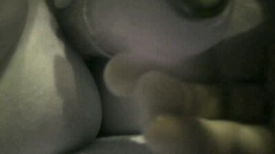 Amateur brunette fucking a dildo