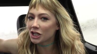 HARDX - Blonde Babe Swallows Cum After Sucking