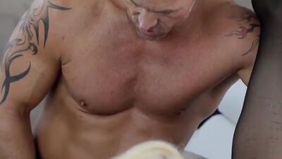 Alura Jenson and Her Huge Tits Swallows Marcus London