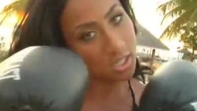 Watch Nikki Hoopz pose for the camera!