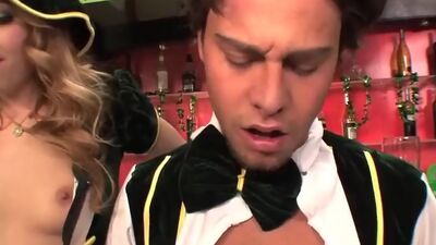 Lucky Seth Gamble gets 3 girls one St Pats, Amy Brooke and friends