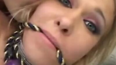 Hottie Sasha Knox gets anal attention.