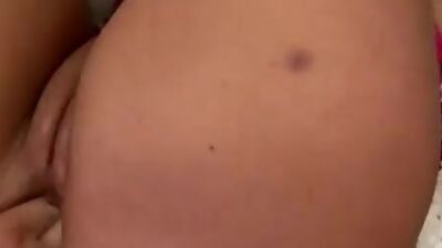 Kitty has her asshole filled by cock.