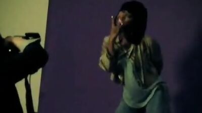 See Nicki Minaj in her tight latex.