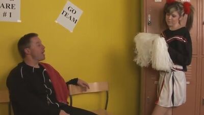 Coach Fucks Innocent Cheerleader part 1