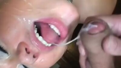 Prostitute gets tons of cum