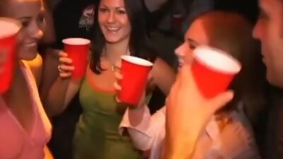 Drunken whore drilled in public