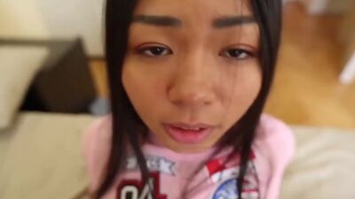 Sexy porn temptress Jureka Del Mar gets her shaved cunt fucked hard on Asian Sex Diary