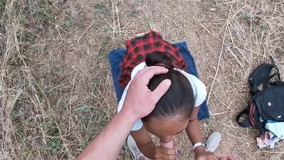 Boat trip with my Asian teen girlfriend became sex in public