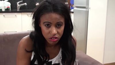 PASCALSSUBSLUTS - Brown babe Ellie fed with cock and slammed