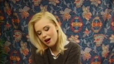 Vintage chick drilled hard and fast just as she likes it