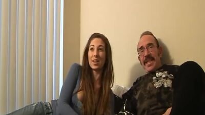 After he licks her pussy clean, Ed proceeds to fill Alexa Jones up.