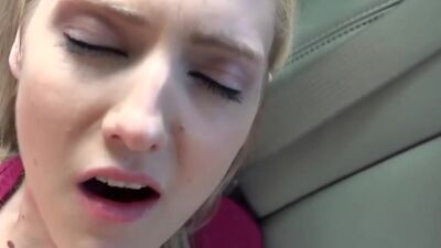 MOFOS - Stranded blonde teen with weird saggy tits
