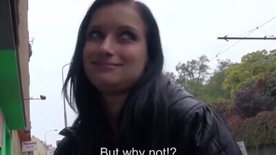 MOFOS - Publicsex euro slut flashing for cash