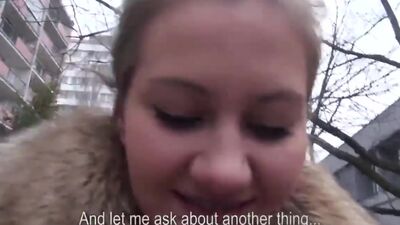 MOFOS - Pulled young euro babe outdoor creampied