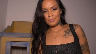 Hot Brazilian amateur babe horny POV blowjob and sex on camera