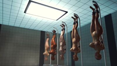 Cute Japanese colegge girl and fucking machine