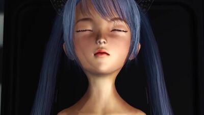 Cute Japanese colegge girl and fucking machine