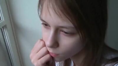 Young teen Beata masturbating
