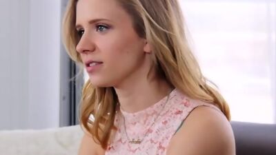 Rachel James on the casting couch.