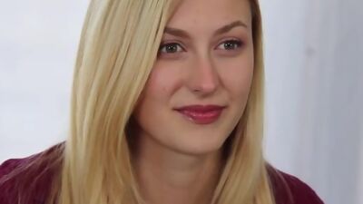 Alexa Grace on the casting couch.