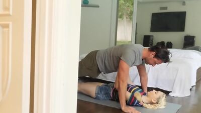 Horny Stepdaughter Spots Stepdad's Big Dick