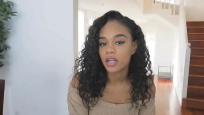 Perky ebony Scarlit Scandal fucked in lockdown
