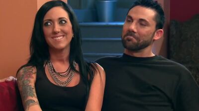 Amateur American couple making a porno video with a professional crew