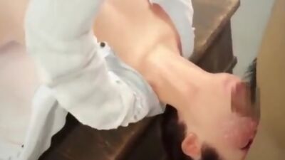 Masturbated and fucked in mouth Tifa 3D animation