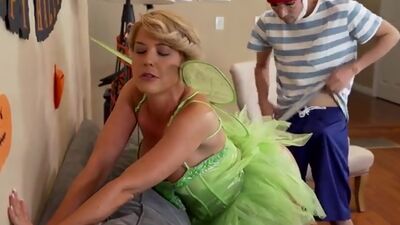 Kit Mercer and her adopted daughter Natalie Knight take turns riding a hard cock in a mommy daughter threesum