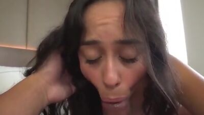 Tight Latina sex kitten Dania Vega convinces her stepbro to start a stepsibling sex site so they can both make some cash