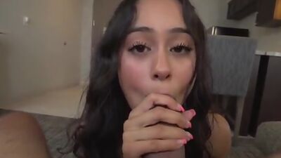 Tight Latina sex kitten Dania Vega convinces her stepbro to start a stepsibling sex site so they can both make some cash