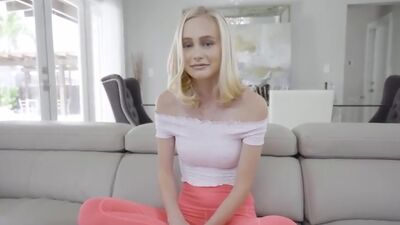 Petite teen Alicia Williams' tight ass vs HUGE cock!