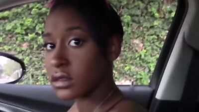 Outdoor pov fuck with black stranger for cash