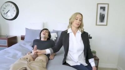 Lilly James makes an erotic deal to Ricky Spanish