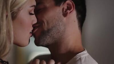 Horny dude lets his shemale mistress suck and ride his big cock