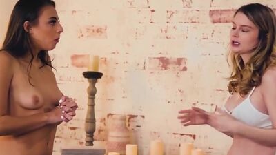 Horny MILF Bunny Colby massage hot teens wet pussy before pussy licking