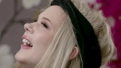 Stepsister Coco Lovecock blindfold challenge facial cumshot which she ate